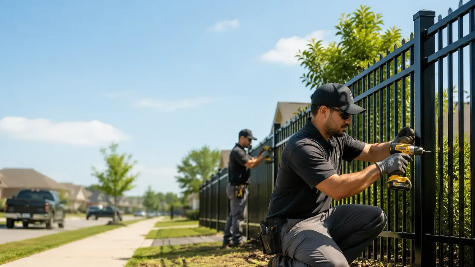 Metal Fence Installation in Radiant, VA